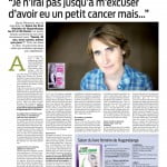 Marraine du Salon du Livre d'Hagondange - "Sarah 30 ans mon cancer même pas peur" (Ed. Michel de Maule)